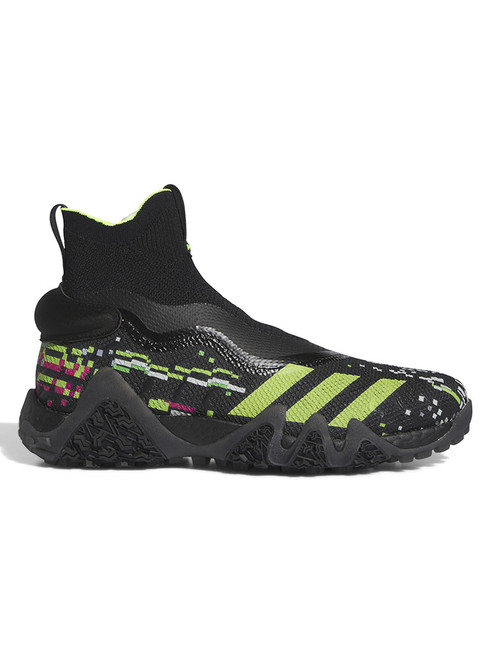 adidas Codechaos 22 BOA Glitch Golf Shoes - Core Black/Lucid Lemon